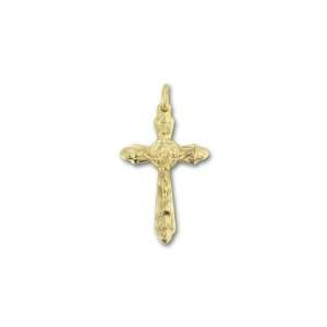  Gold Filled IHS Crucifix Charm Arts, Crafts & Sewing
