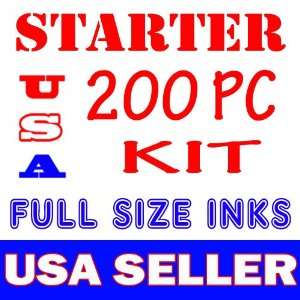  Tattoo Kit Supply Set One Machine Equipment 7 USA Ink 