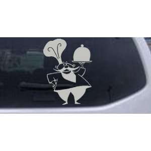  Italian Chef with Platter Business Car Window Wall Laptop 