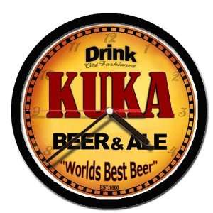  KUKA beer and ale cerveza wall clock 