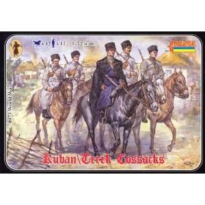  WWI Kuban Cossacks (12 w/12 Horses) 1 72 Strelets Toys 