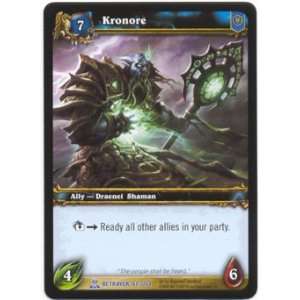  Kronore RARE #141   World of Warcraft TCG Servants of 