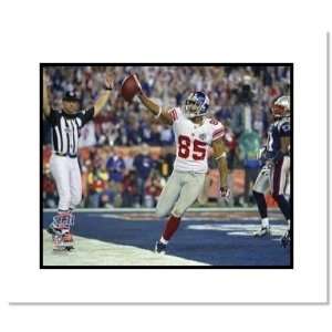  David Tyree New York Giants NFL Double Matted 8x10 