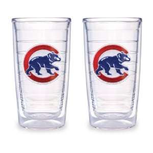  Chicago Cubs (Retro) Set of TWO 16 oz. Tervis Tumblers 
