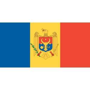  Annin Nylon Moldova Flag, 3 Foot by 5 Foot Patio, Lawn 