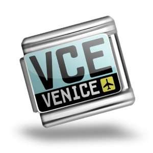   Original Airport code VCE / Venice country Italy. Bracelet Link