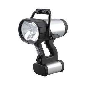   5RHL9 Spotlight, Rechargeable, Silver, 3, 000,000