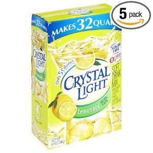  Crystal Light Lemonade, 8.7 Ounce Boxes (Pack of 5 