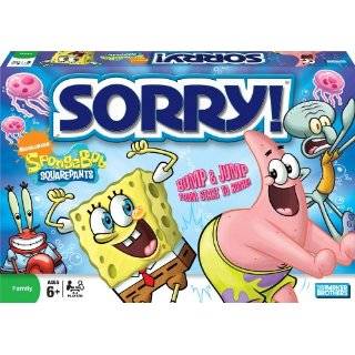 Sorry Spongebob Squarepants Edition by Hasbro