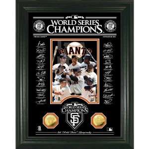 BSS   San Francisco Giants World Series Champions Signature Etched 