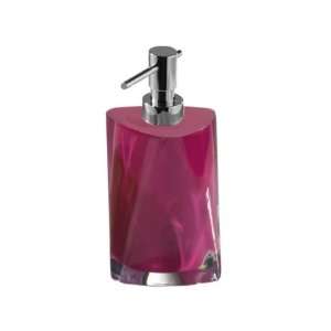  Gedy 4681 53 Ruby Red Round Countertop Soap Dispenser 4681 
