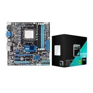 Asus M4A88T M Motherboard and AMD ADX255OCGQBOX At 