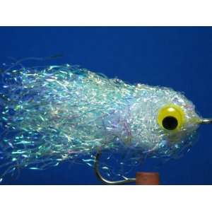  NEW FLIES Pearlescent Nuclee r Cloned Baitfish 