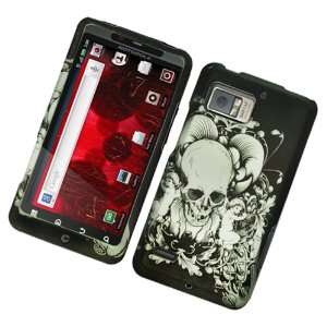 Skull/ Angel 2D Texture Faceplate Hard Plastic Protector Snap On Cover 