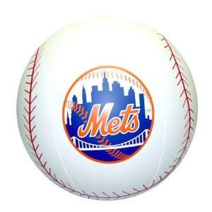    New York Mets NY Large Inflatable Beach Ball Toy