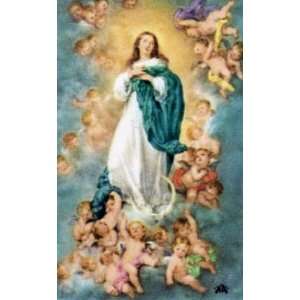 Immaculate Conception Custom Prayer Card
