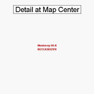   Map   Monterey OE N, California (Folded/Waterproof)