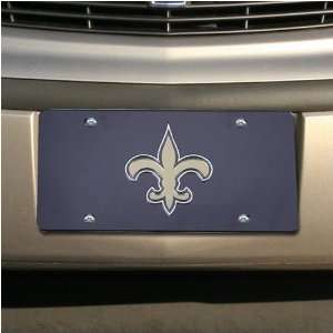   Black and Gold Team Logo Mirror License Plate