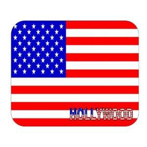  US Flag   Hollywood, Florida (FL) Mouse Pad Everything 