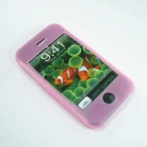  Apple IPHONE 4GB /8GB Pink Silicone Skin Case Cell Phones 
