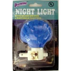  Assorted Colors Shell Design Night Lights Case Pack 72 