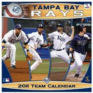  Tampa Bay Rays 2011 Wall Calendar