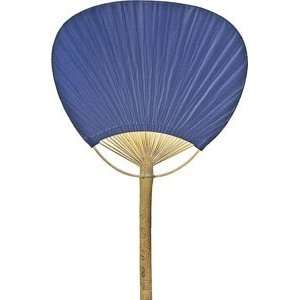  Navy Blue Paper Paddle Fan