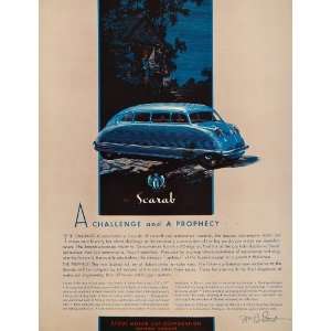   Motor Car Automobile UNUSUAL   Original Print Ad