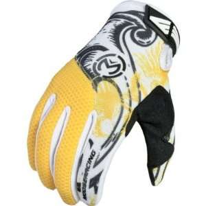  Moose Racing M1 Gloves   2010   X Small/Yellow Automotive