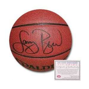   Bird Autographed NBA Indoor/Outdoor Basketball