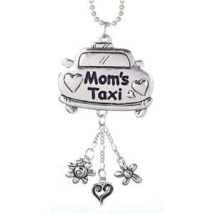  MOMS TAXI Car Charm Ornmament with Dangles Automotive