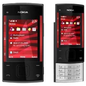  Nokia X3   Red Black Electronics