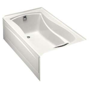   Mariposa 5 Foot Bath with Integral Tile Flange, Left Hand Drain, White