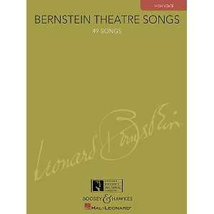   Theatre Songs   49 Songs High Voice and Piano Accompaniment Musical