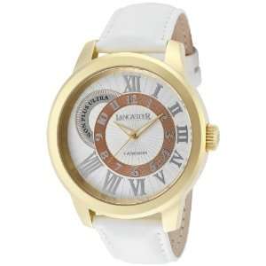  Mens Non Plus Ultra Light Silver Textured Dial Gold IP 