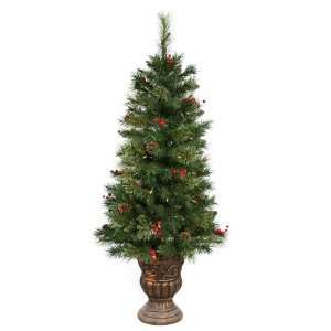   Pine Potted 70 Clear Lights Christmas Tree (B116641)