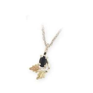  Black Hills Gold Necklace   Black Onyx Jewelry