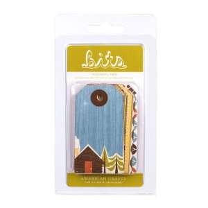   American Crafts Bits Paper Tags, Campy Trails Arts, Crafts & Sewing