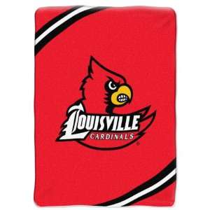  Louisville Cardinals 60x80 Force Raschel Throw Sports 