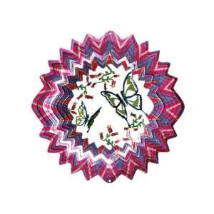 3D Butterfly Wind Spinner   (Wind Garden Products) (Outside Ornaments 