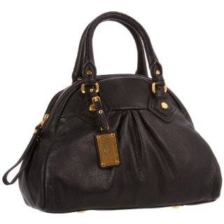 Marc Jacobs Classic Q Baby Groovee Gold Leather Satchel Handbag
