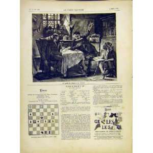  Poet Village Victim Story Teller French Print 1882