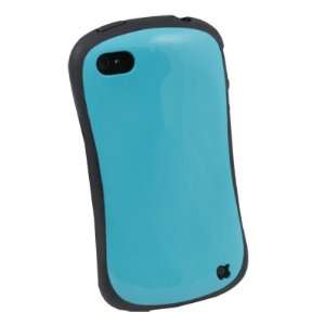  SkyBlue  Anti Shock Urethane Bumper Case for iPhone 4 / 4S 