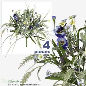   Artificial Flower Grass Arrangement _Lavender Purple