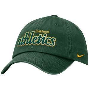 Nike Oakland Athletics Green Dug Out Adjustable Hat  