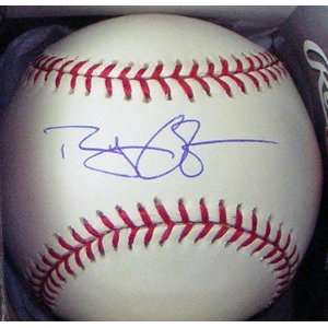  Ryan Garko Autographed OML Baseball