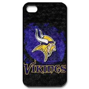 com NFL Minnesota Vikings iPhone 4/4s Cases Vikings logo Cell Phones 