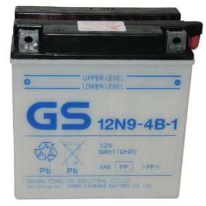  GS Battery FS #12N9 4B 1 Conventional Battery Automotive