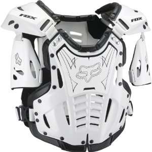  FOX AIRFRAME ROOST PROTECTOR WHITE/BLACK LG 155 210+ LB/5 