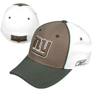 New York Giants Natural Logo Flex Fit Hat  Sports 